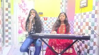 Ja Re Jare Ure Jare Pakhi  Lata Mangeshkar Cover by  Sanchari Ghoshal keyboard  Moubani Laga [upl. by Vita]