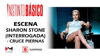 Instinto Básico 🔪 Sharon Stone 🦵 Cruce piernas interrogatorio [upl. by Gies]