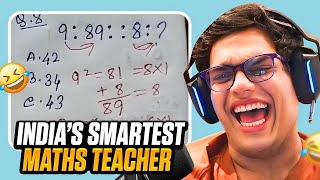 INDIAS SMARTEST MATH TEACHER [upl. by Curzon]