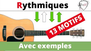 13 Rythmes Guitare et Ukulele avec exemples Tuto guitare Facile Terafab [upl. by Danzig401]