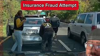 Caught in the Act Dash Cam Exposes Staged Car Accident Scam [upl. by Annyrb]