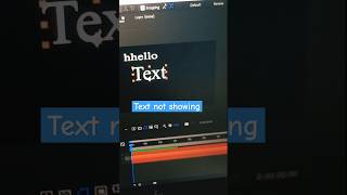 after effects text not showing problem adobe problem aftereffects bug [upl. by Anaed]