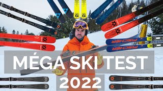 LES MEILLEURS SKIS 2022  on test 9 skis incroyables et moins bons [upl. by Ensign]