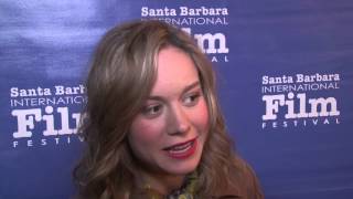 2014 SBIFF  Brie Larson Interview amp BRoll [upl. by Aleunamme]