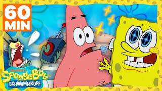 SpongeBob  Die besten Folgen von SpongeBob für 1 Stunde Teil 2  SpongeBob Schwammkopf [upl. by Nahtan]