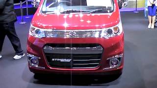 スズキ ワゴンR スティングレー 新型 フェニックスレッドパール 栗山千明 SUZUKI WAGONR STINGRAY Phoenix Red Pearl [upl. by Kcirddehs]