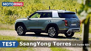 TEST  SsangYong Torres 15 Turbo GDI  Motoring TA3 [upl. by Pedrick]