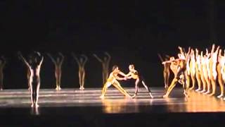 Excerpt from Artifact Part II Choreography William Forsythe Ballet Frankfurt [upl. by Kerri482]