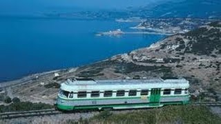 Italie Sardaigne le rustique petit train vert de la Barbagia [upl. by Iadam]