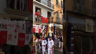 Gigantes de Pamplona  San Fermín 2024 [upl. by Yesoj695]