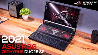 2021 ROG Zephyrus Duo 15 SE Review  Everything you need to know [upl. by Kopple910]