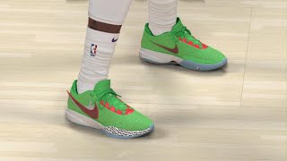 NBA 2K24 NextGen Shoe Creator Nike LeBron 20 Stocking Stuffer [upl. by Arad871]