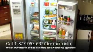 Kitchen aid refrigerator KFIS27CXMS from Plesserscom [upl. by Ailesor]