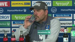 HSV Pressekonferenz vor dem Spiel gegen 1 FC Magdeburg [upl. by Reinwald]