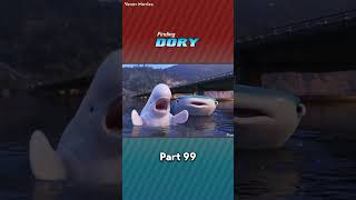 Part 99  Finding DORY in Hindi  Disney Pixar Animation Movie ytshorts movies kidsmovie [upl. by Enelram511]