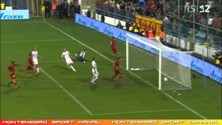 © Montenegro vs Switzerland Qualifiers Euro 2012  Vucinic goal 68 10 © [upl. by Ruthann]