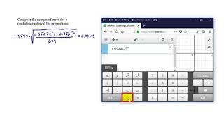 Margin of Error Confidence Interval for Proportions [upl. by Elicul176]