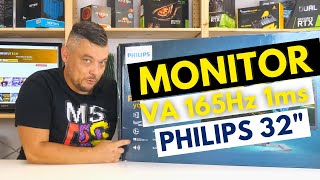 Monitor gamingowy Philips Momentum 32M1N5500VS 165Hz 1mv VA [upl. by Harlene]