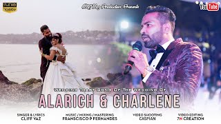 Alarich amp Charlene ❤️ wedding toast song ❤️By Cliff Vaz [upl. by Ayikin]