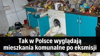 Tak w Polsce wyglądają mieszkania komunalne po eksmisji [upl. by Oad]