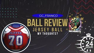 Golf Clash  BALL Review  Jersey Ball  24 hours 🕰 indepth opinion [upl. by Adniuqal]