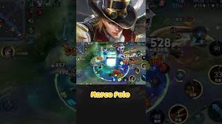 Marco Polo match with best skill hok shorts attack fyp [upl. by Zobias982]