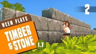 Timber and Stone 17 Gameplay  The Goblin and Wolf  Ep 2 [upl. by Orimisac]