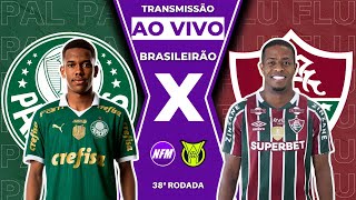 PALMEIRAS X FLUMINENSE AO VIVO  BRASILEIRÃO  AO VIVO COM IMAGENS DO ESTÚDIO  PALMEIRAS AO VIVO [upl. by Amorita]