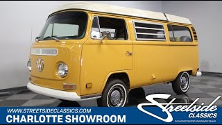 1972 Volkswagen Type 2 Westfalia Camper Van for sale  7029 CHA [upl. by Erastus]