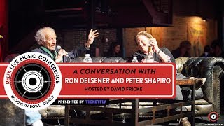 Relix Live Music Conference A Conversation with Ron Delsener and Peter Shapiro 5102017 [upl. by Aonian98]