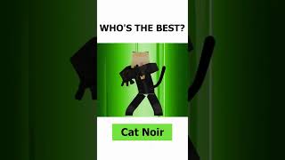 Cat Noir vs Cat Blanc Transformation [upl. by Ailugram]