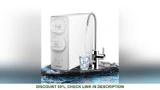 Reverse Osmosis System  600 GPD Under Sink RO Water Filter  7 Stage Tankless Water Purifier for Dr [upl. by Hartzel650]