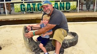 TODDLER WRESTLES GATOR [upl. by Paik752]