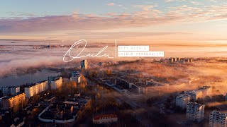 Oulu in Winter  City with a unique personality  Oulu Finland  Cinematic Drone Footage  DJI [upl. by Llednahc]