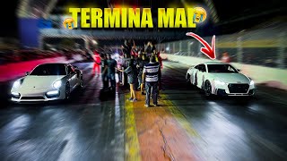 CORRIENDO POR PRIMERA VEZ MI PORSCHE 911 VS AUDI TTRS Y OCURRE UN ACCIDENTE…  ALFREDO VALENZUELA [upl. by Eilzel573]