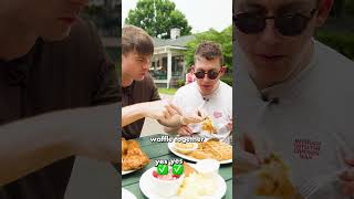 Two Brits try American Breakfast [upl. by Mateo]