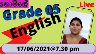 E thaksalawa Grade 5 English for scholarship Examination Wasana Teacher [upl. by Ardnnek651]