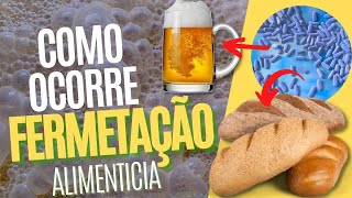 Como ocorre a FERMETAÇÃO de alimentos e seus benefícios na indústria [upl. by Okime]