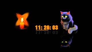 Halloween screensaver nfsHalloweenCat [upl. by Ueih286]