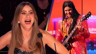 AGT Judges STUNNED by 10YearOlds Heavy Metal Performance [upl. by Vada]