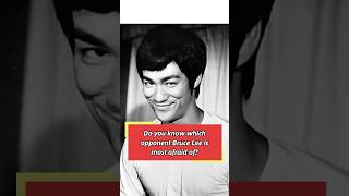 Do you know which opponent Bruce Lee is most afraid of celebrity brucelee entertainment usa [upl. by Humfried802]