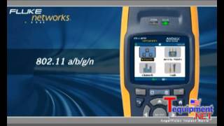 Fluke Networks AirCheck WiFi Tester Makes Wireless Troubleshooting Simple [upl. by Ketty]