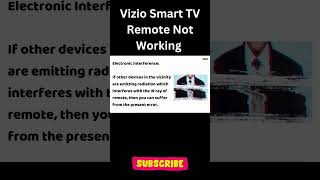 Vizio Smart TV Remote Not Working shorts shortsvideo [upl. by Rehpotsirh345]