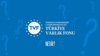 Türkiye Varlık Fonu Nedir Ne Değildir [upl. by Cate]