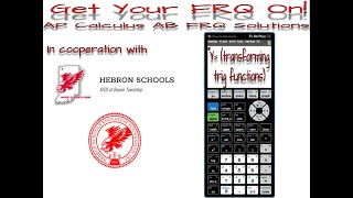 Transforming Trigonometric Functions TI 84 Plus CE [upl. by Uokes]