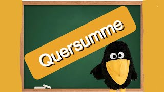 Quersumme Mathematik Grundschule Quersumme berechnen Klasse 4 [upl. by Walli17]