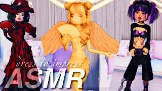 💅 ASMR ROBLOX ༺ ⋆ DRESS TO IMPRESS ♡ whispering keyboard sounds ☽˚｡⋆ [upl. by Tshombe576]