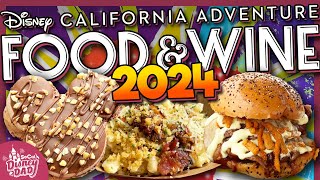 9 BEST Snacks from Disneylands Food and Wine Festival for 2024 [upl. by Wivinia420]