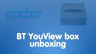 BT YouView box  Whats in the box [upl. by Lovett]