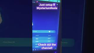 Ive Just Setup a Mysterium Node [upl. by Anilasor]